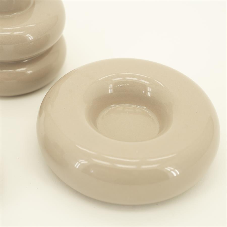 Theelichtset Float | Taupe