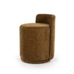 Poef Marque | Mosterdgeel