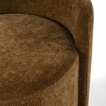 Poef Marque | Mosterdgeel