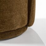 Poef Marque | Mosterdgeel