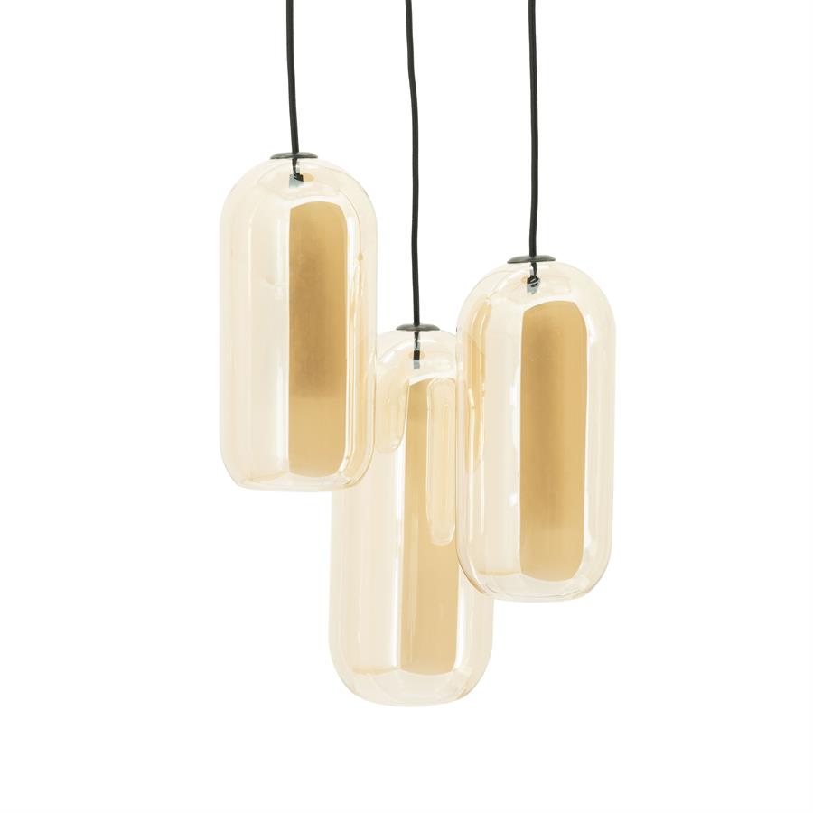 Hanglamp Shona Cluster Rond| Amber
