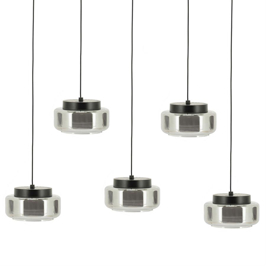 Hanglamp Pivot cluster Rechthoek | Grijs