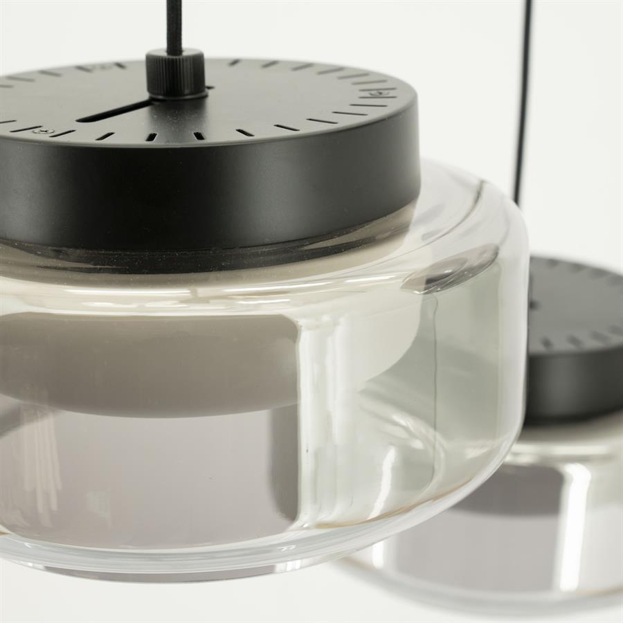 Hanglamp Pivot cluster Rechthoek | Grijs