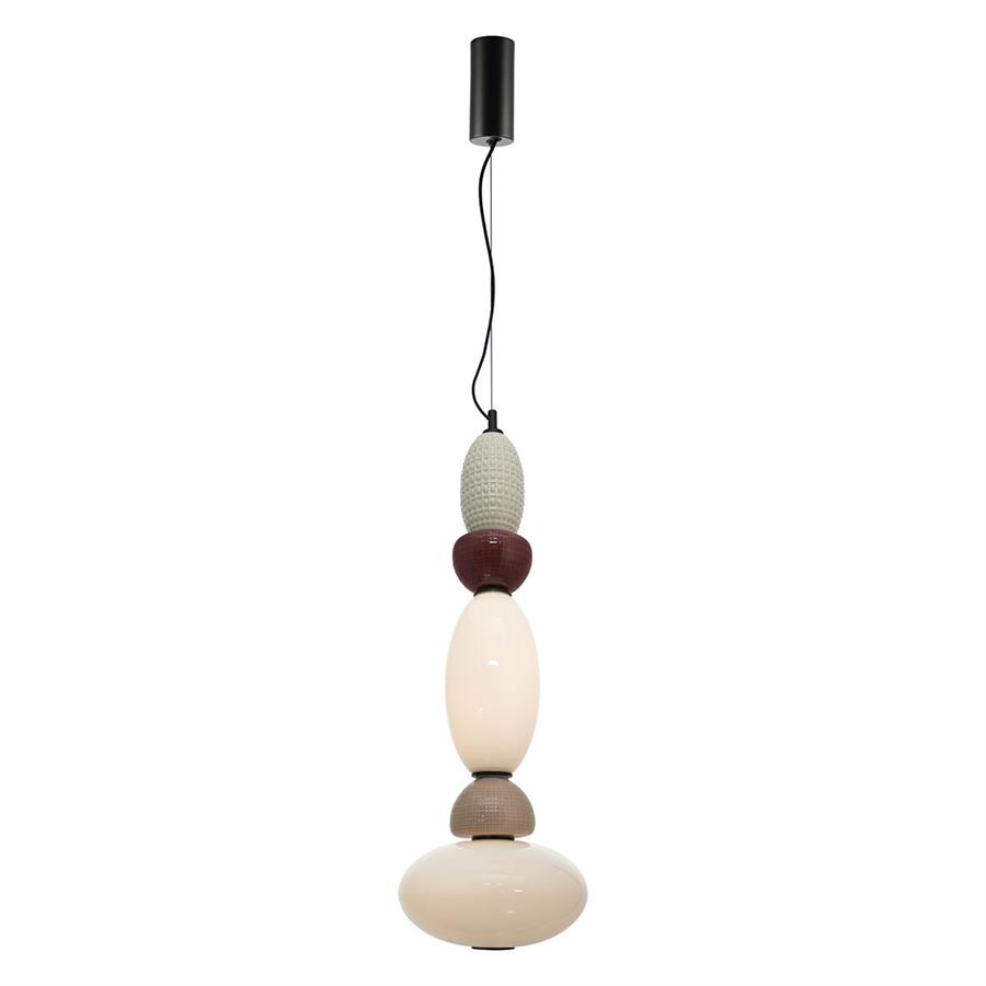 Hanglamp Garca vertical | Veelkleurig