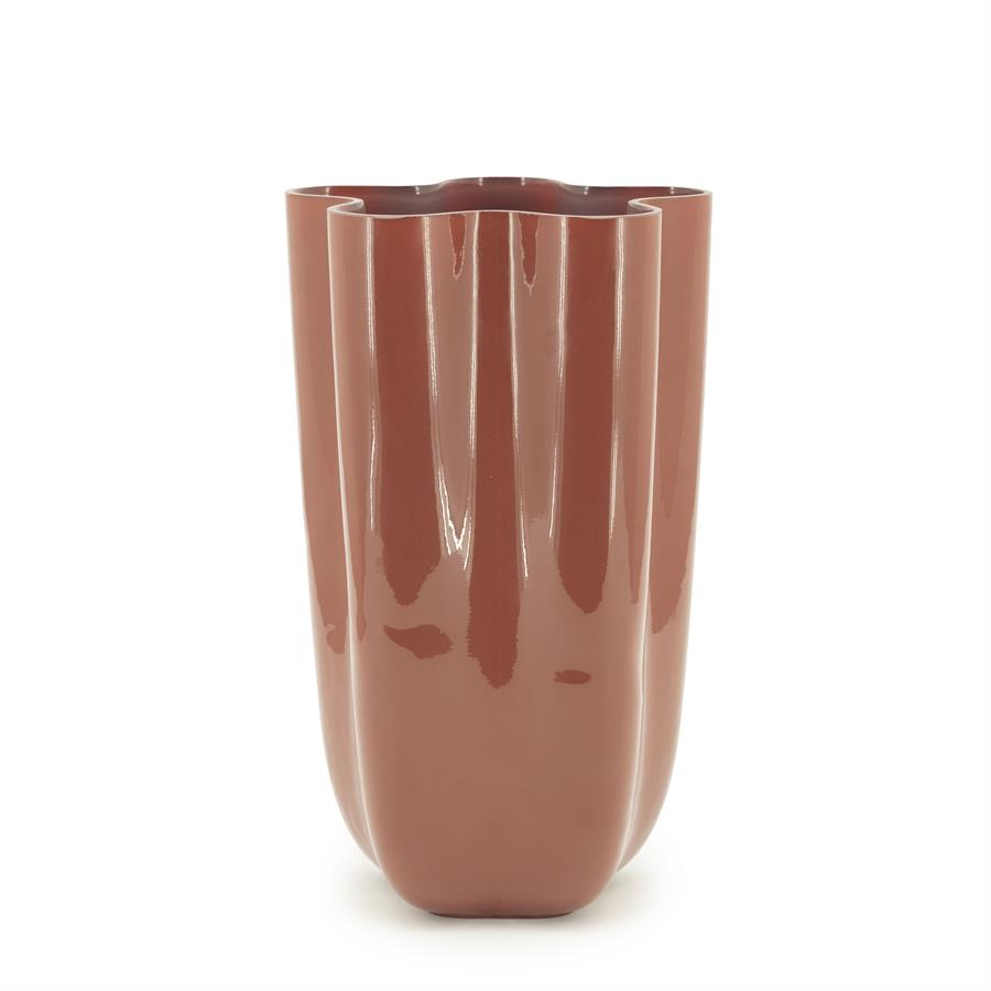 Vaas Flori coral red | Rood