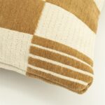 Woonkussen Twist 45×45 cm | Mosterdgeel