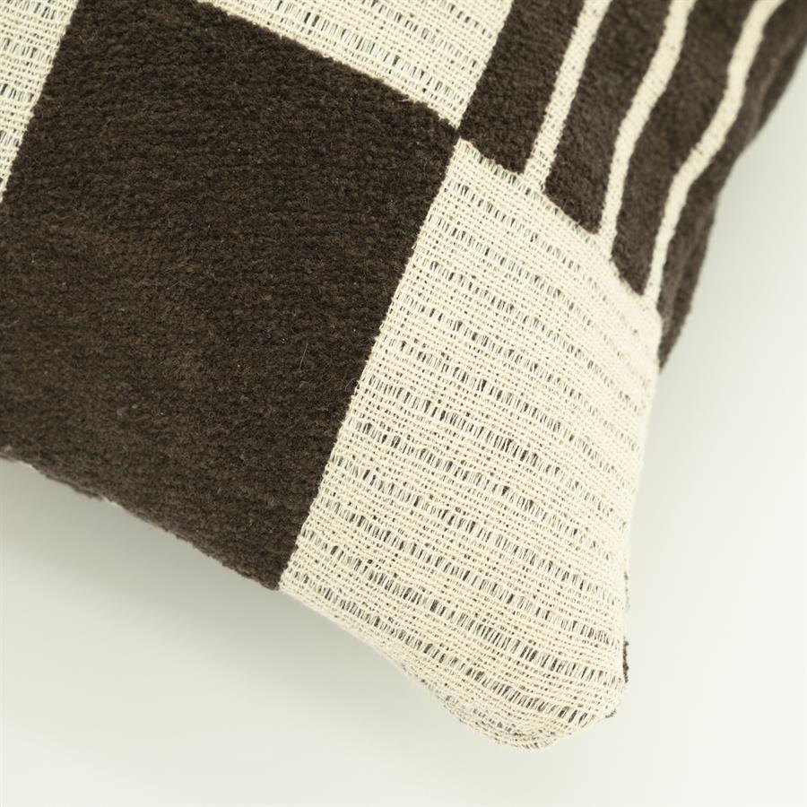 Woonkussen Twist 35×55 cm | Bruin