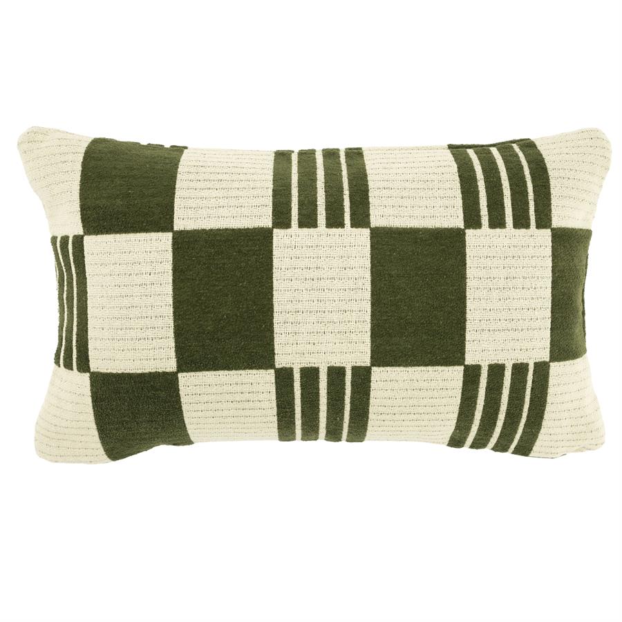Woonkussen Twist 35×55 cm | Groen