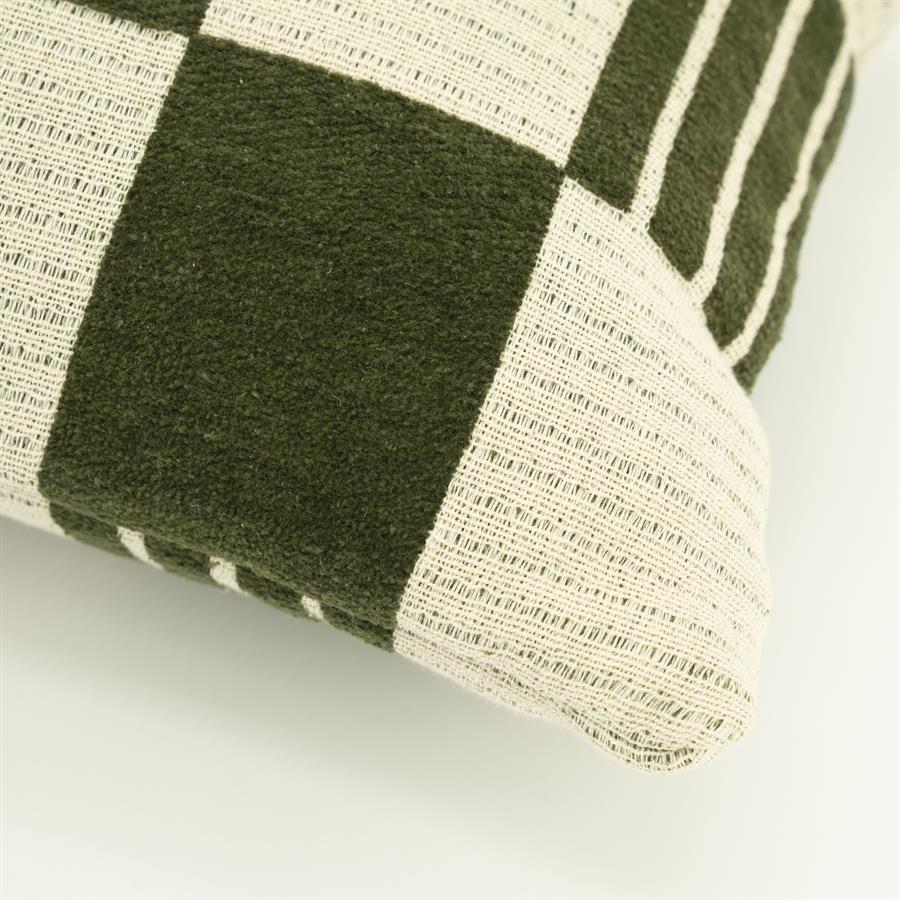 Woonkussen Twist 35×55 cm | Groen
