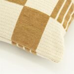 Woonkussen Twist 35×55 cm | Mosterdgeel