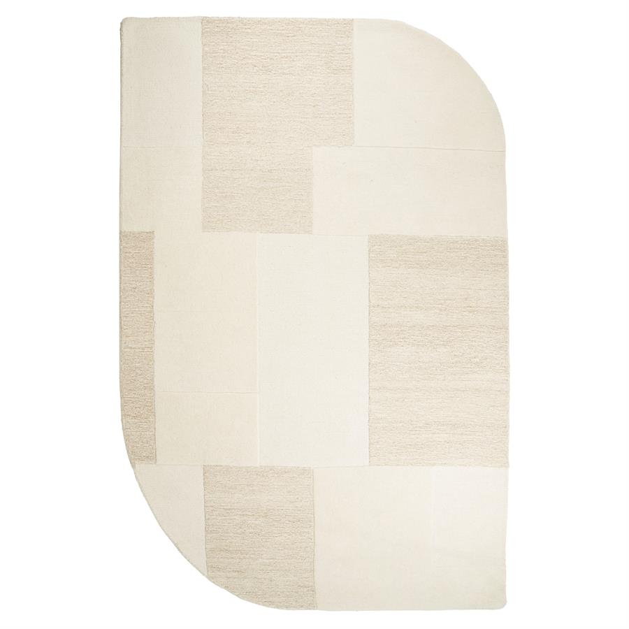 Vloerkleed Contour  | Wit