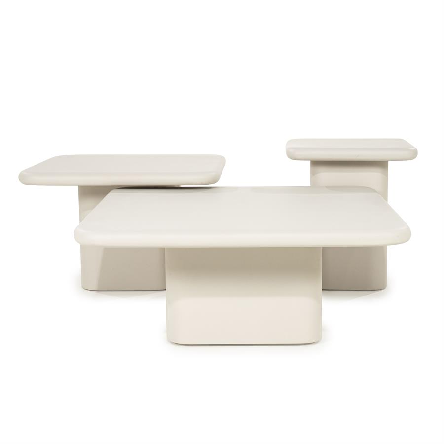 Bijzettafel Siminto Klein | Beige