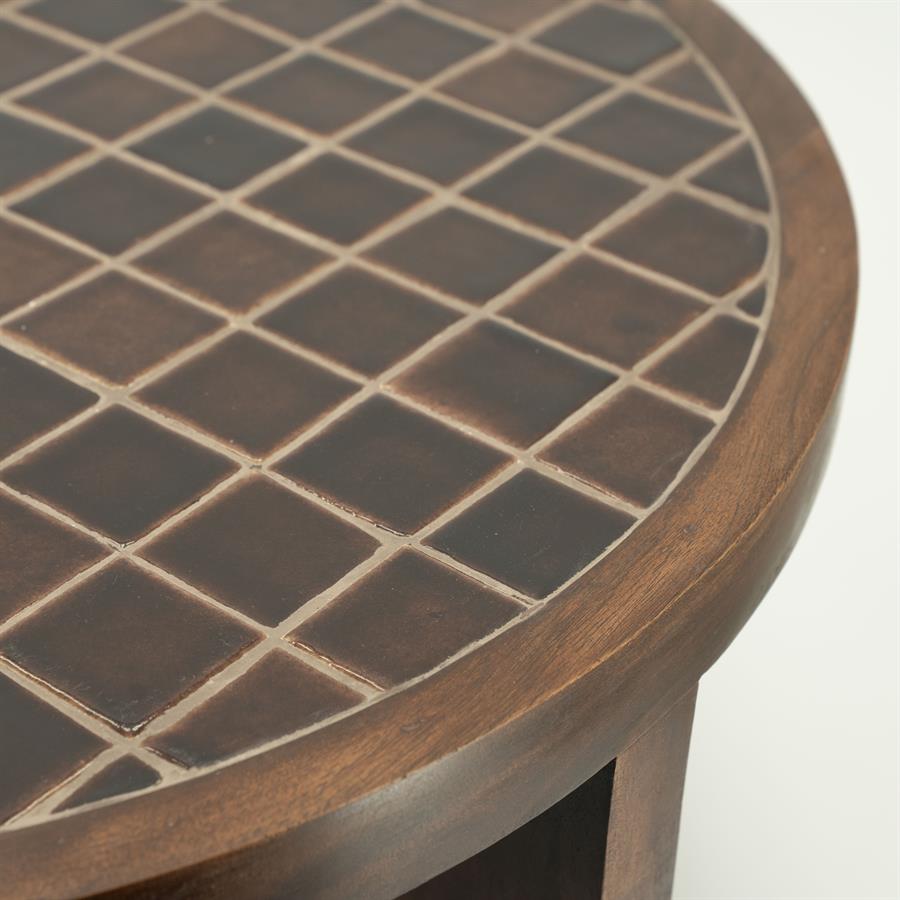Salontafel TiledUp | Bruin