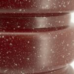 Bijzettafel Spatter | Rood