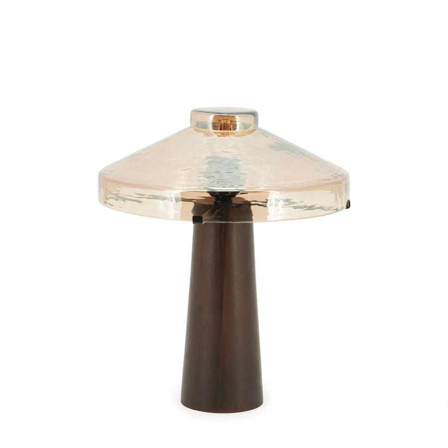 Tafellamp Dome | Bruin