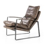 Fauteuil Lex vintage leer | Bruin