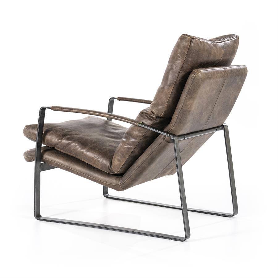 Fauteuil Lex vintage leer | Bruin