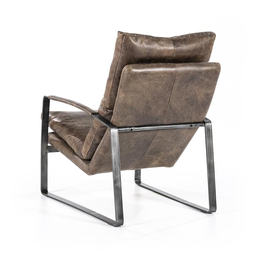 Fauteuil Lex vintage leer | Bruin