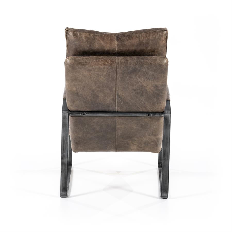 Fauteuil Lex vintage leer | Bruin