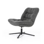 Fauteuil Danica | Antraciet