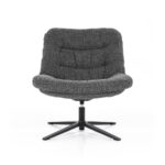 Fauteuil Danica | Antraciet