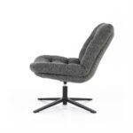 Fauteuil Danica | Antraciet