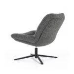 Fauteuil Danica | Antraciet