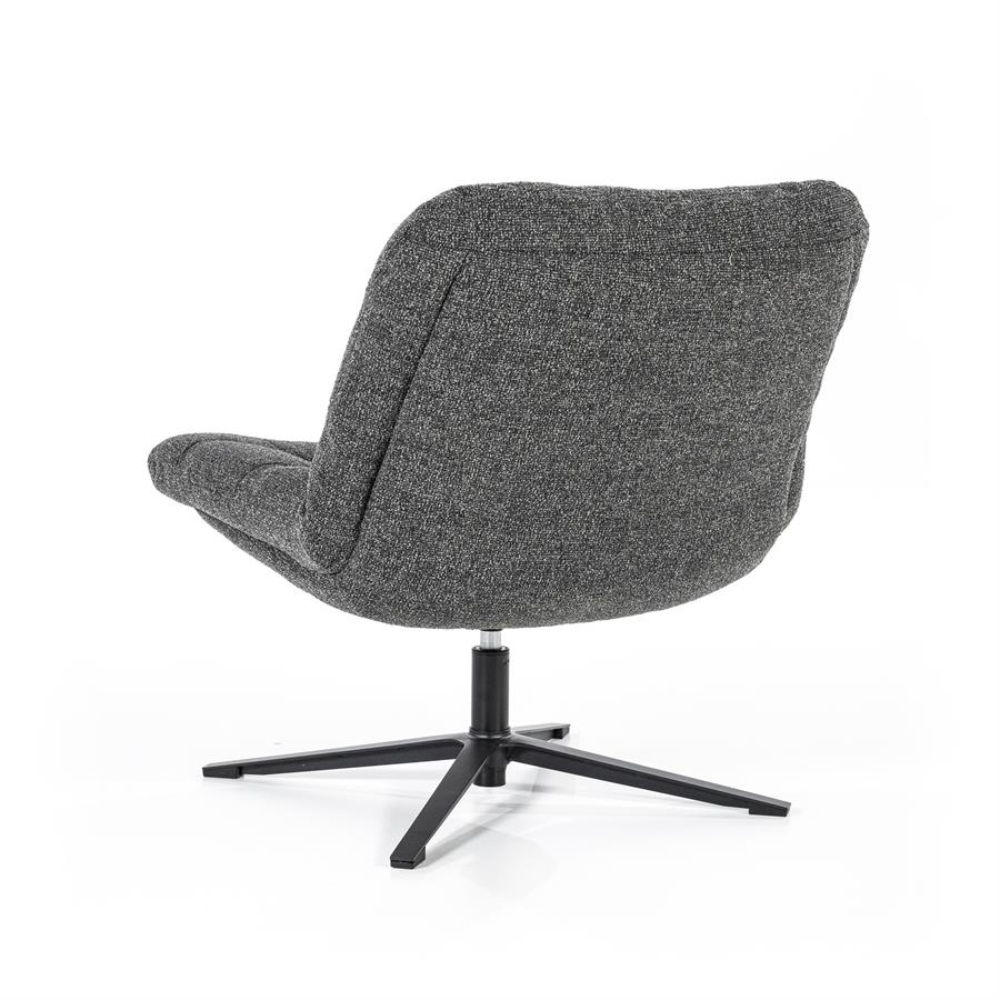 Fauteuil Danica | Antraciet