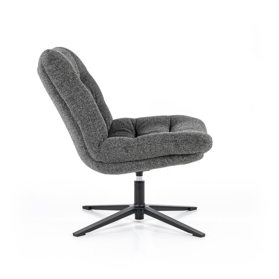 Fauteuil Danica | Antraciet