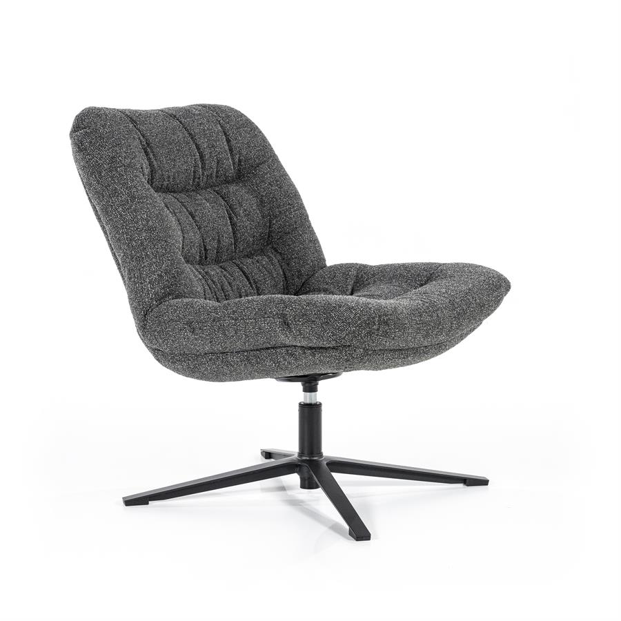 Fauteuil Danica | Antraciet