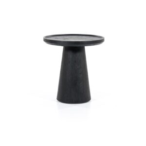 Bijzettafel Ron 46x49 | zwart