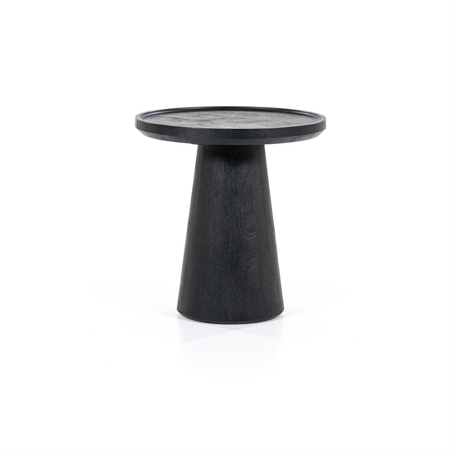 Bijzettafel Ron 46×49 | zwart