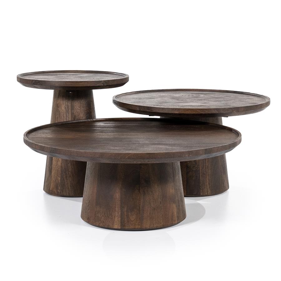 Salontafel Ron 66×39 | Bruin