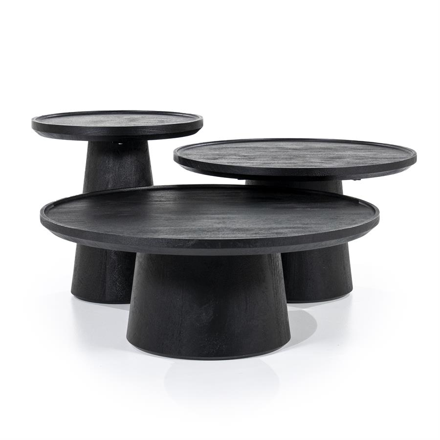 Salontafel Ron 66×39 | zwart