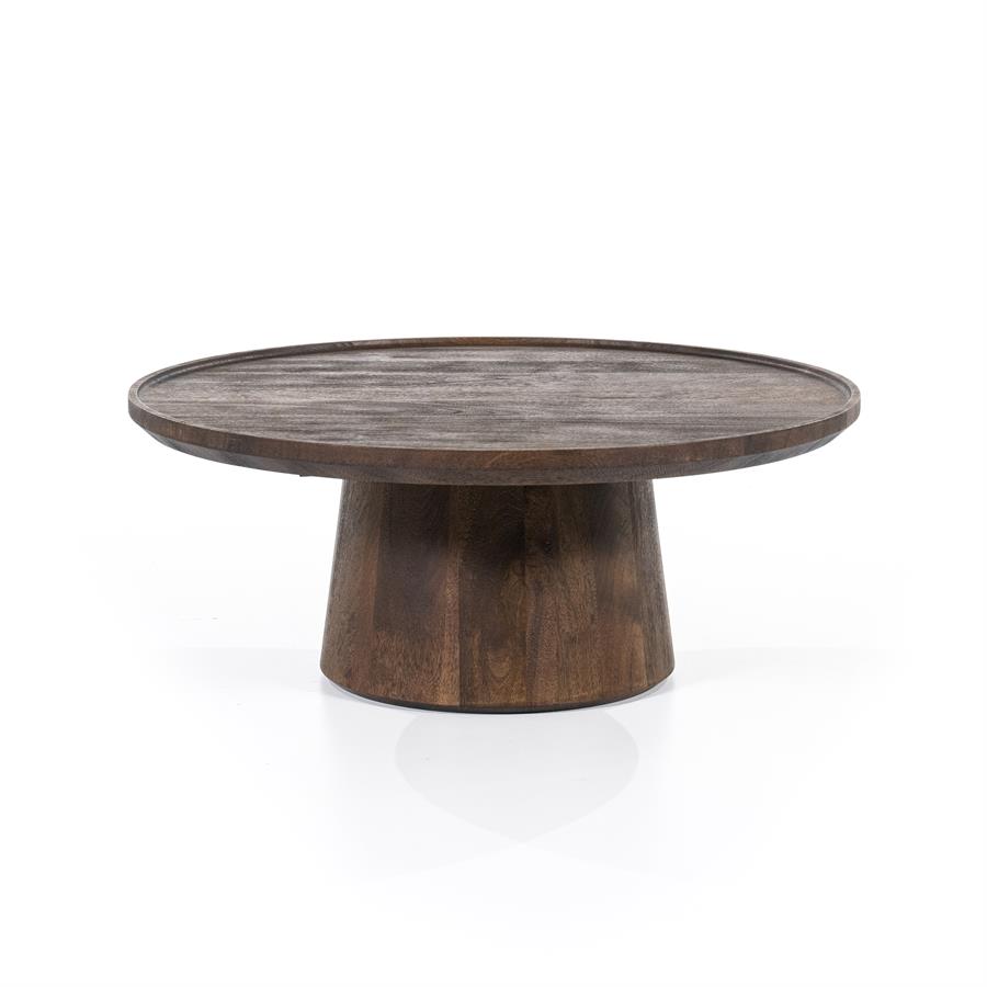 Salontafel Ron 80×32 bruin