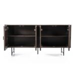 Dressoir Remi 4drs. bruin |