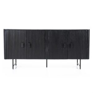 Dressoir Remi 4drs. | zwart