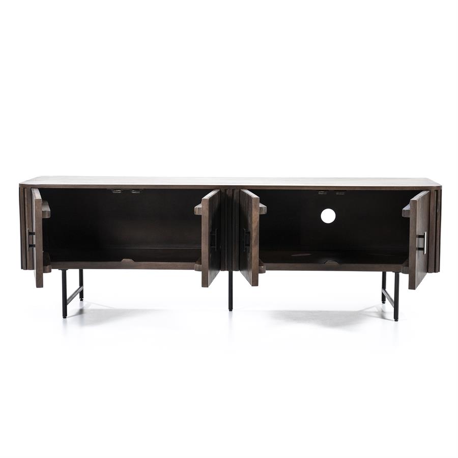 TV meubel Remi 4drs. | Bruin