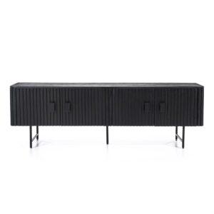 TV meubel Remi 4drs. | zwart