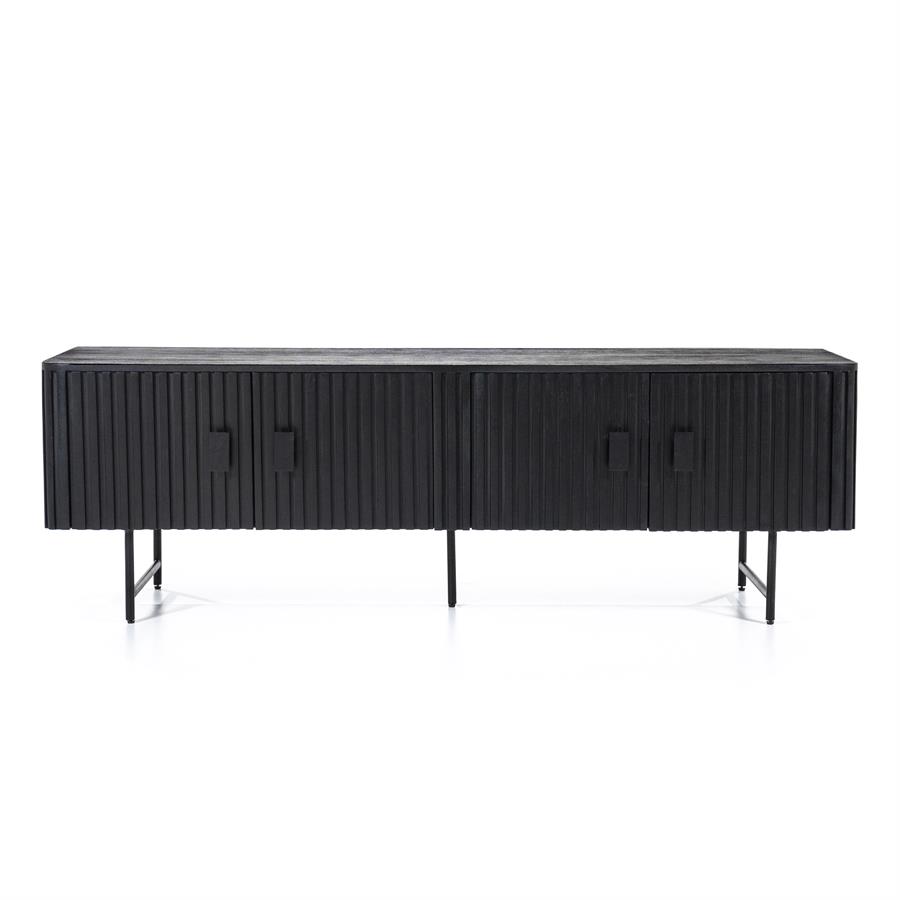TV meubel Remi 4drs. | zwart
