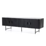 TV meubel Remi 4drs. | zwart