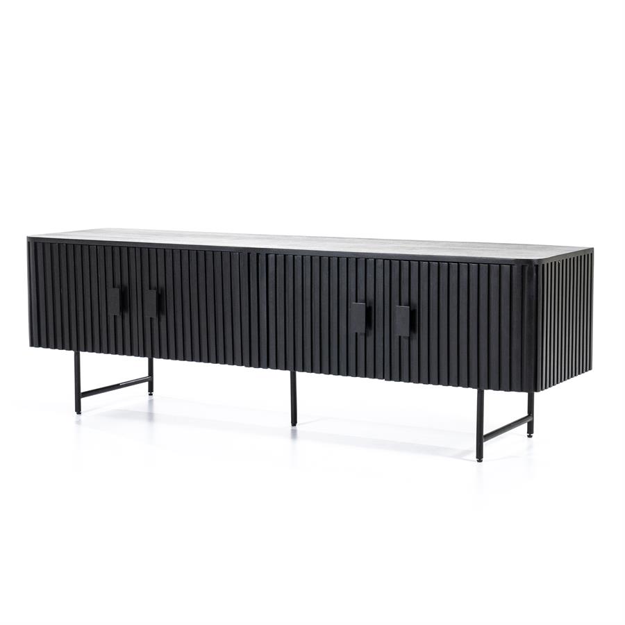 TV meubel Remi 4drs. | zwart
