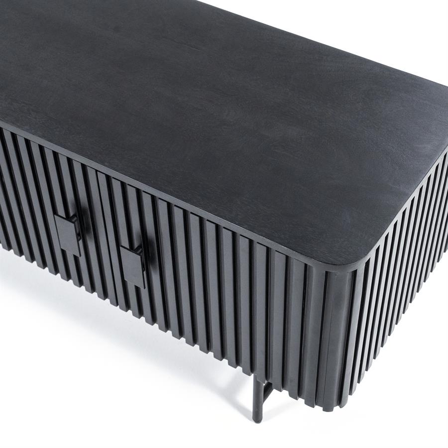 TV meubel Remi 4drs. | zwart