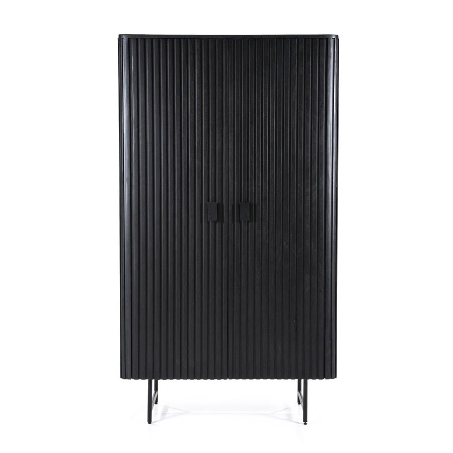 Wandkast Remi 2drs. | zwart
