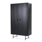 Wandkast Remi 2drs. | zwart