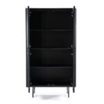 Wandkast Remi 2drs. | zwart