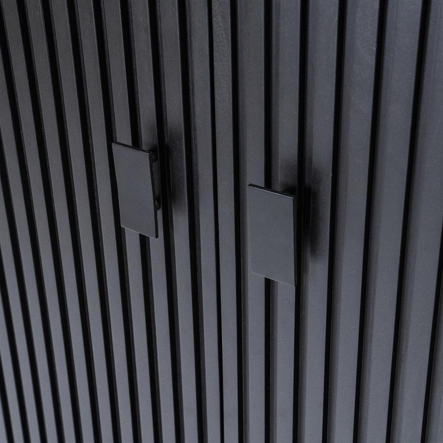 Wandkast Remi 2drs. | zwart