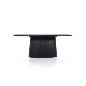 Eettafel Aron ovaal 200x110 | Zwart