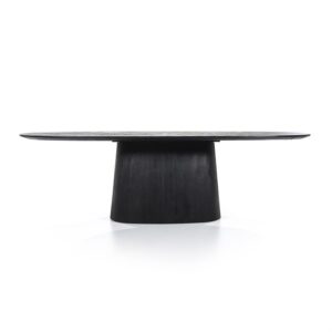 Eettafel Aron ovaal 250x110 | Zwart