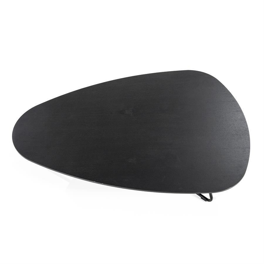Salontafel Moos 124.5×95 | zwart
